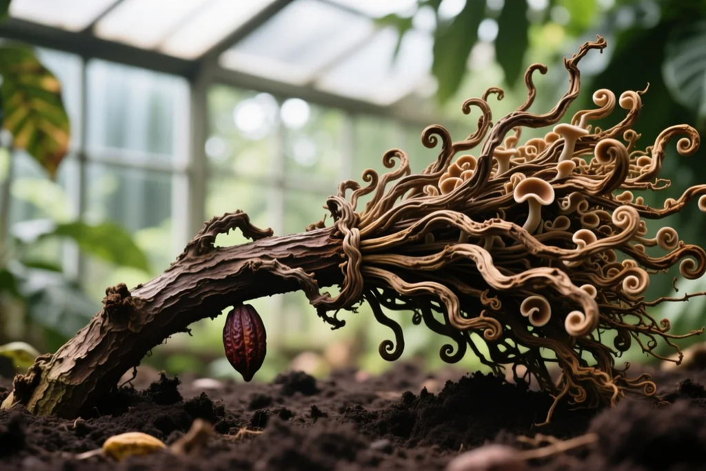 Coltivazione — Malattie del cacao: moniliasi, vassoura de bruxa e marciume