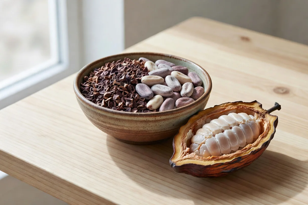 Cacao crudo e raw food: il cibo degli dei senza torrefazione